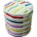 Mat The Basics Multi Color Pouf- 20 x 18 x 18 in. POCKH5MUL201818